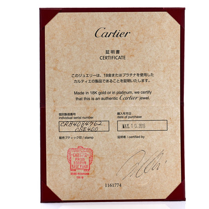 Cartier 18K White Gold 5.5mm LOVE Ring 62 10 6 of 6