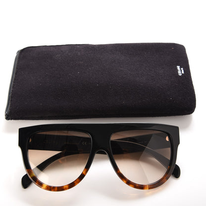 Celine Shadow Sunglasses CL 41026/S Black Havana 7 of 7