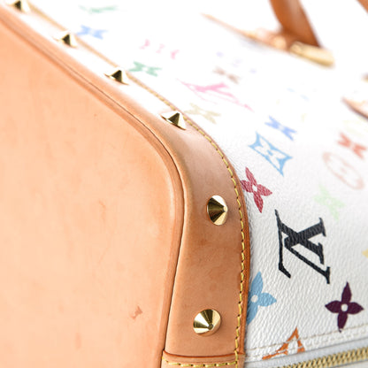 Louis Vuitton Monogram Multicolor Alma White 14 of 19