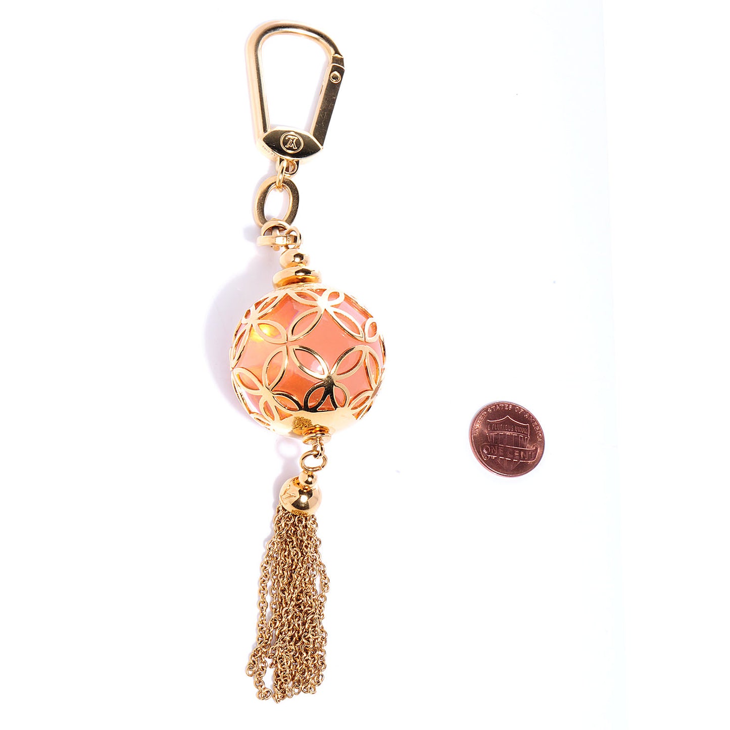Ice Ball Key Holder Charm
