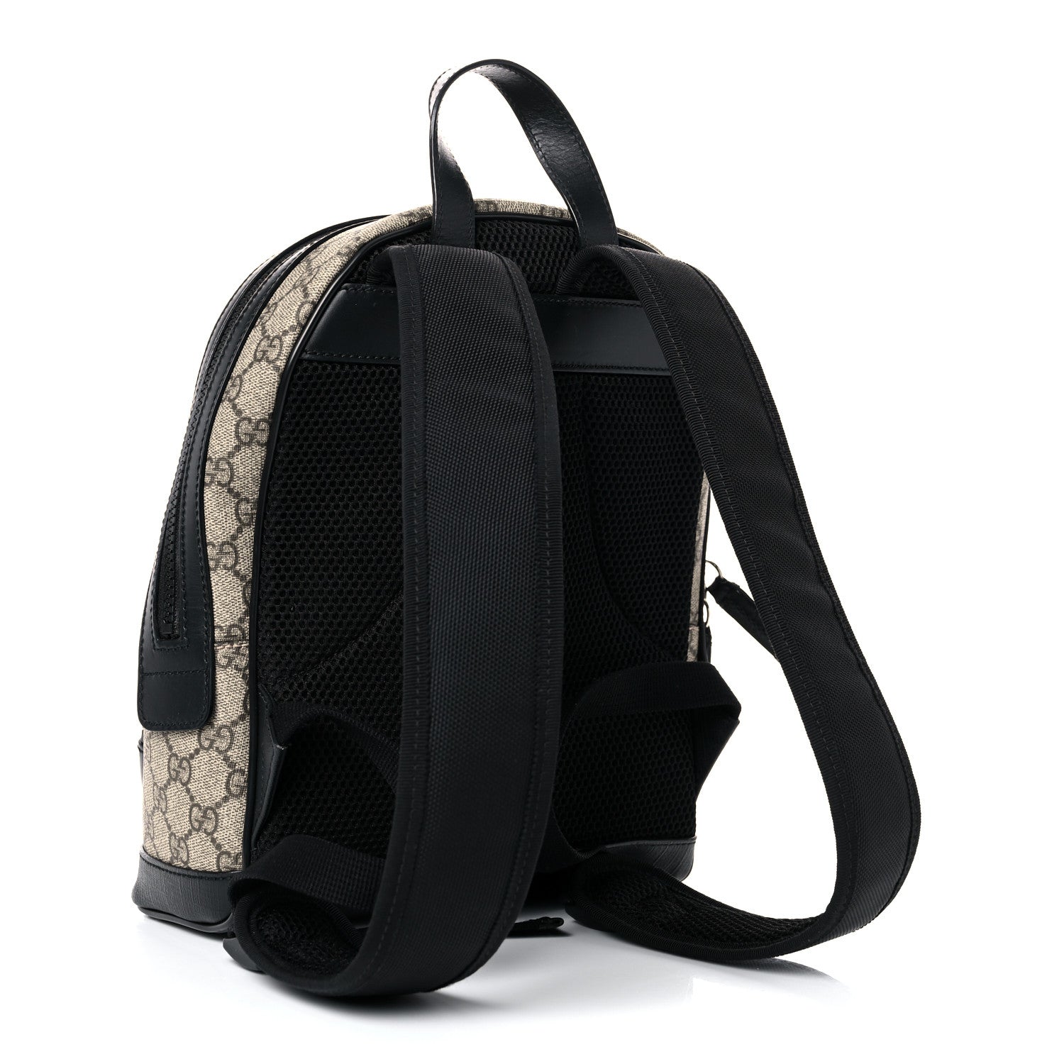 Gucci GG Supreme Monogram Small Eden Day Backpack Black 3 of 17