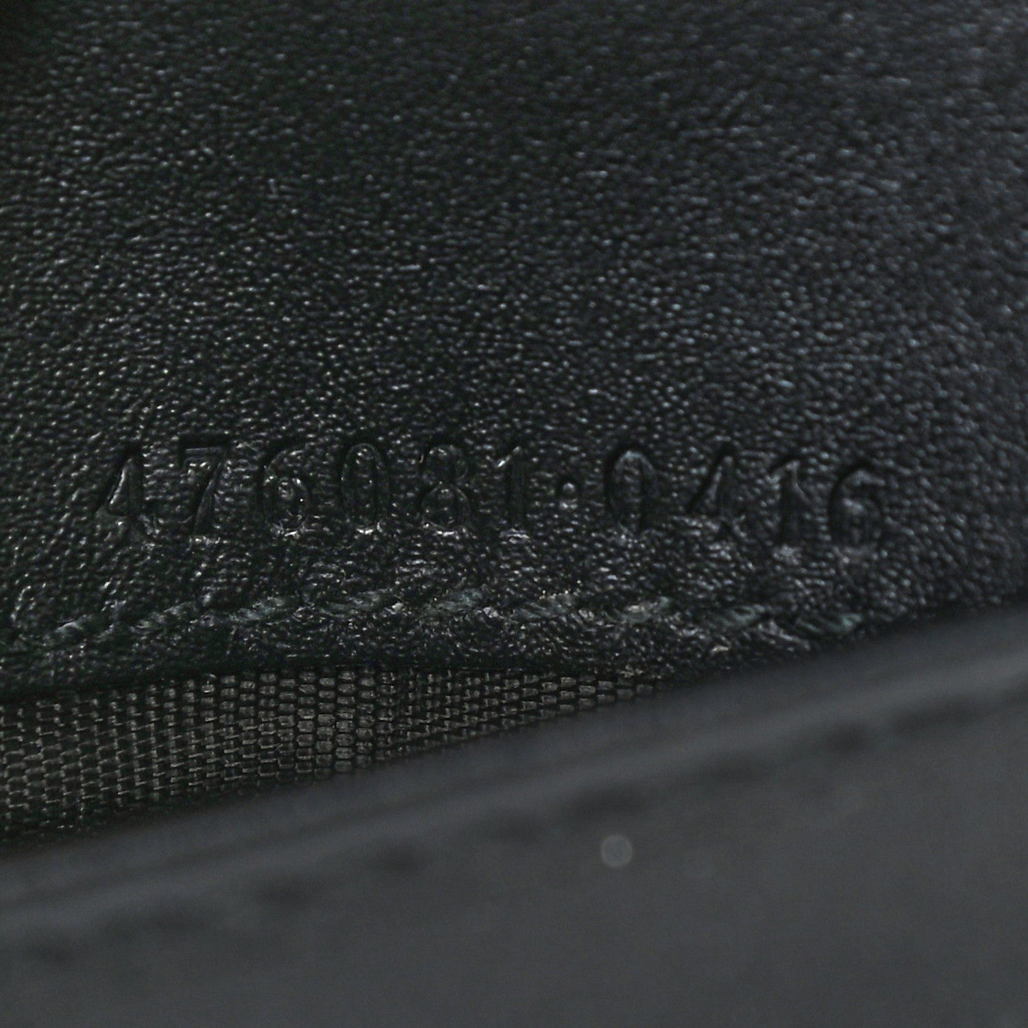 Gucci Calfskin Sylvie Wallet Black 6 of 6
