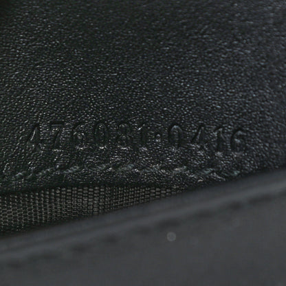 Gucci Calfskin Sylvie Wallet Black 6 of 6