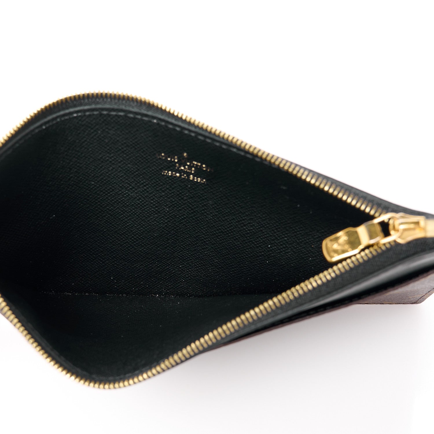 Louis Vuitton Monogram Slim Purse Black 5 of 11