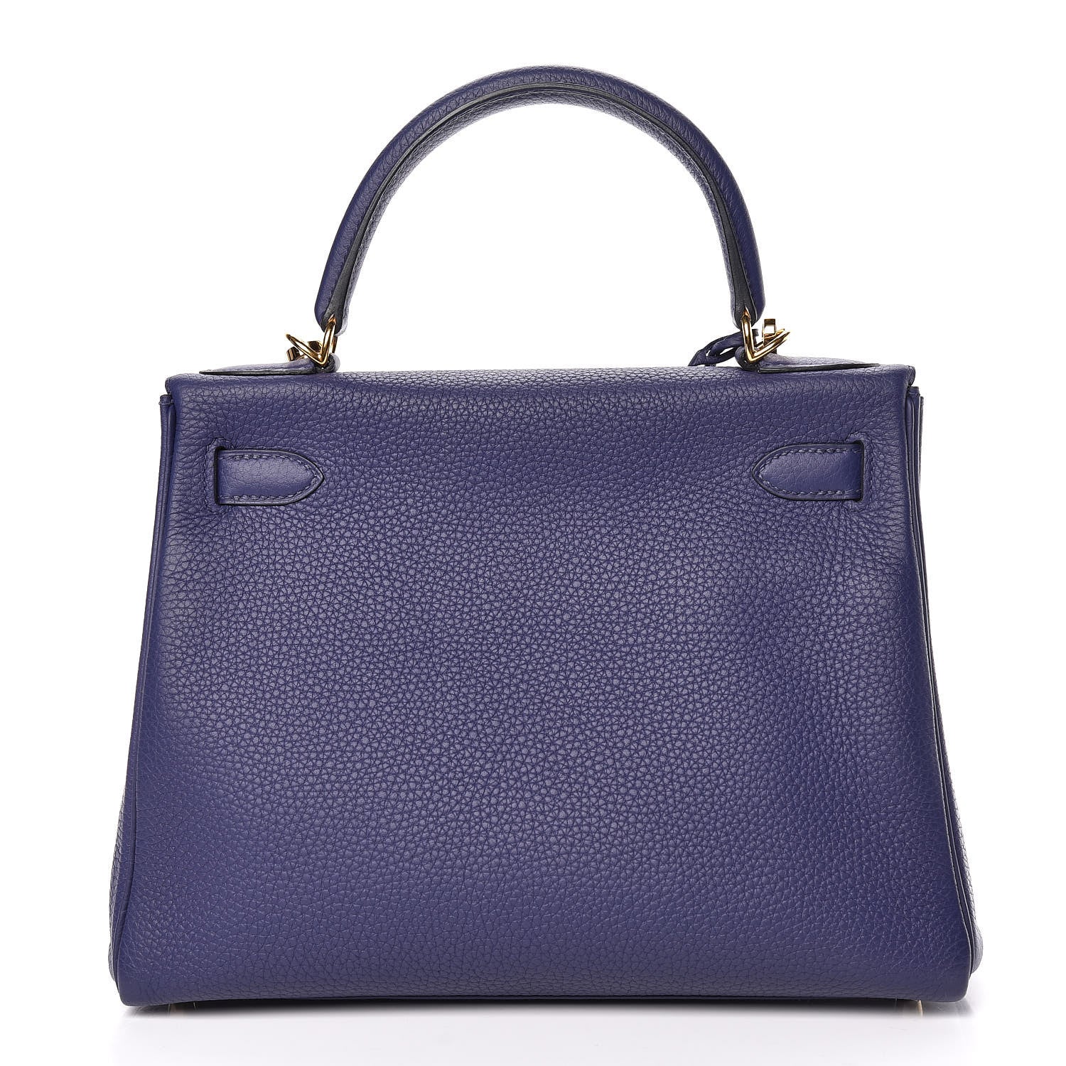Hermes Taurillon Clemence Kelly Retourne 28 Bleu Encre 4 of 41