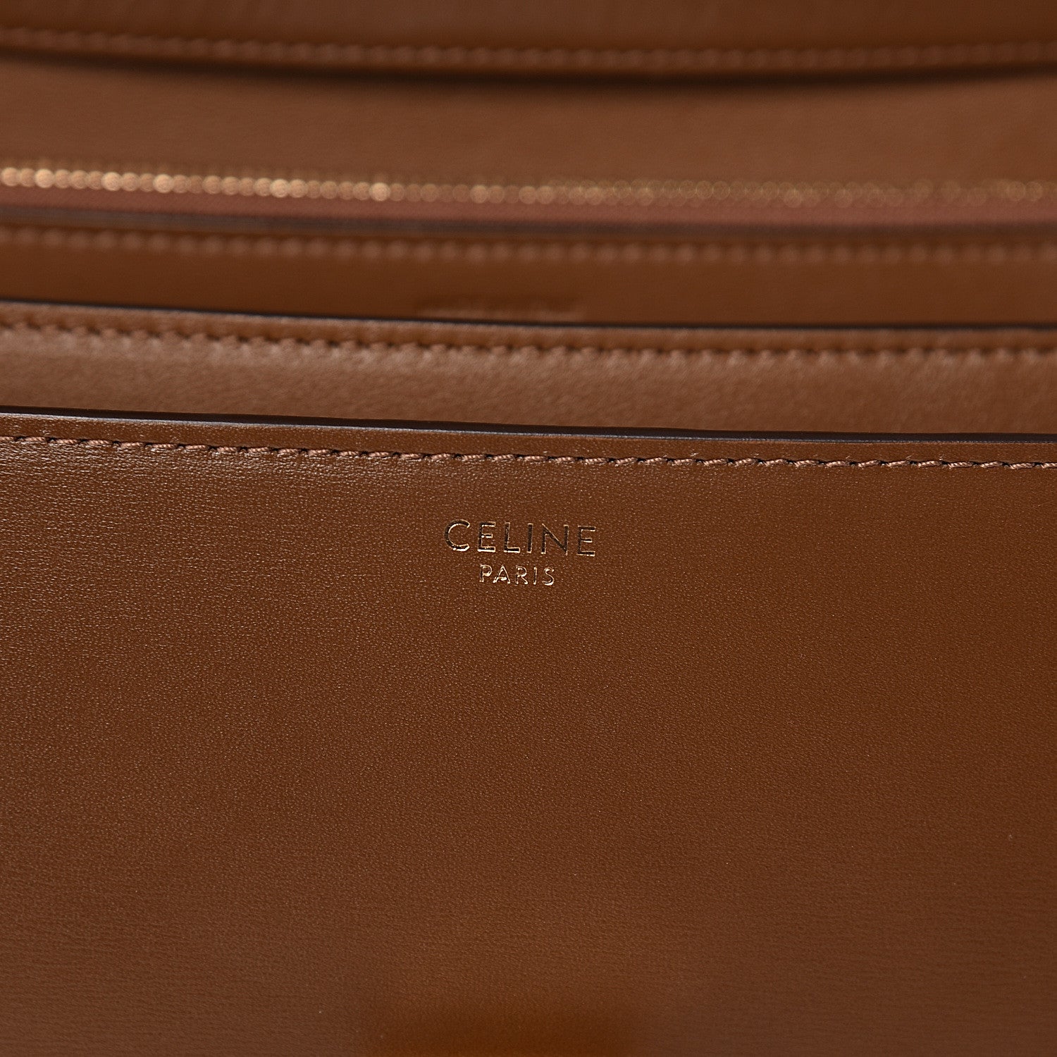 Celine Box Calfskin Medium Classic Box Flap Bag Camel 8 of 12