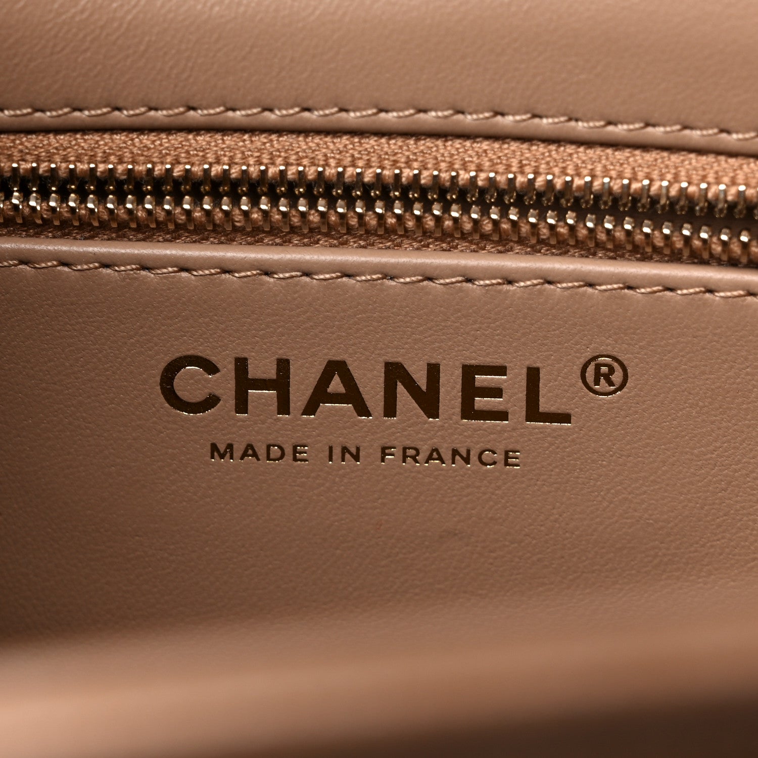 Chanel Caviar Quilted Medium Business Affinity Flap Beige 6 of 10