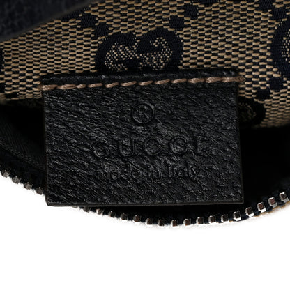 Gucci GG Monogram Web Double Pocket Belt Bag Navy 6 of 11