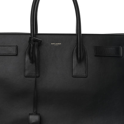 Saint Laurent Calfskin Large Sac De Jour Carryall Black 9 of 14