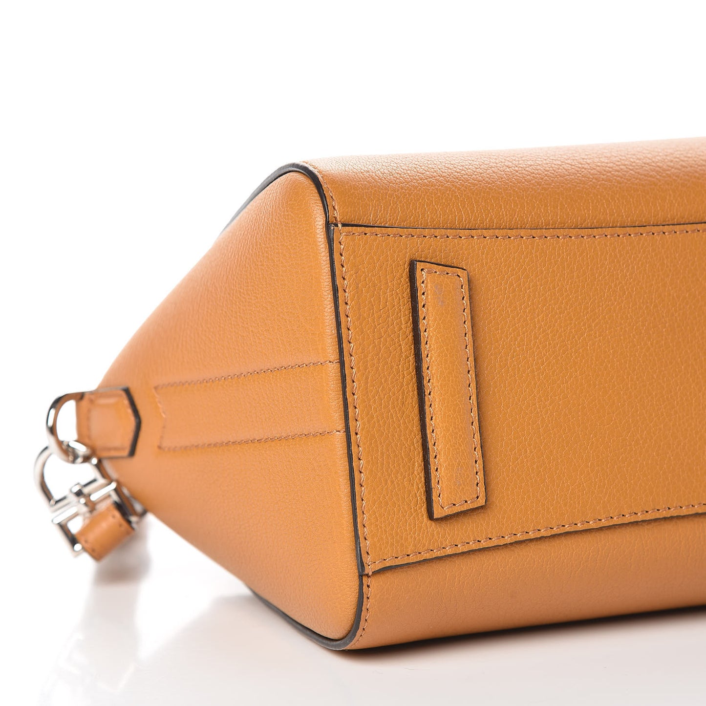 Sugar Goatskin Mini Antigona Amber