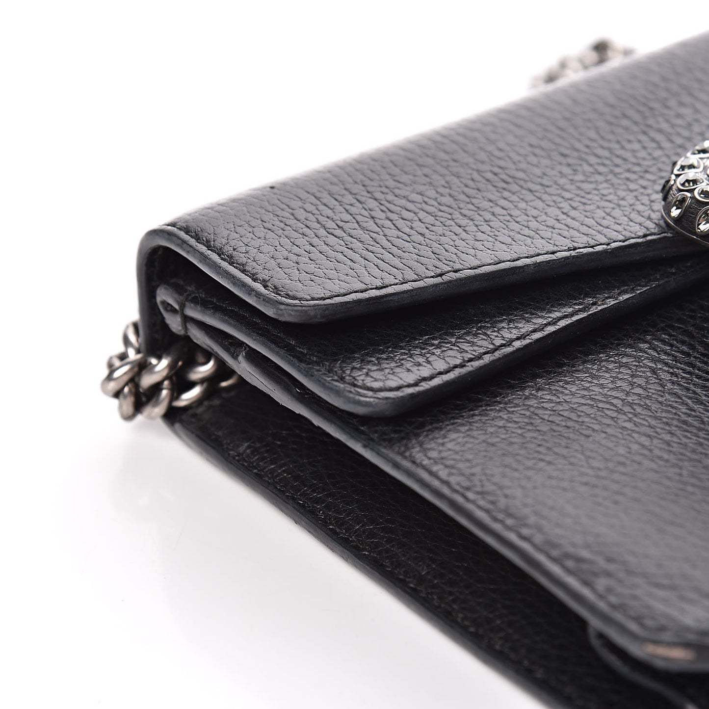 Calfskin Mini Dionysus Shoulder Bag Black
