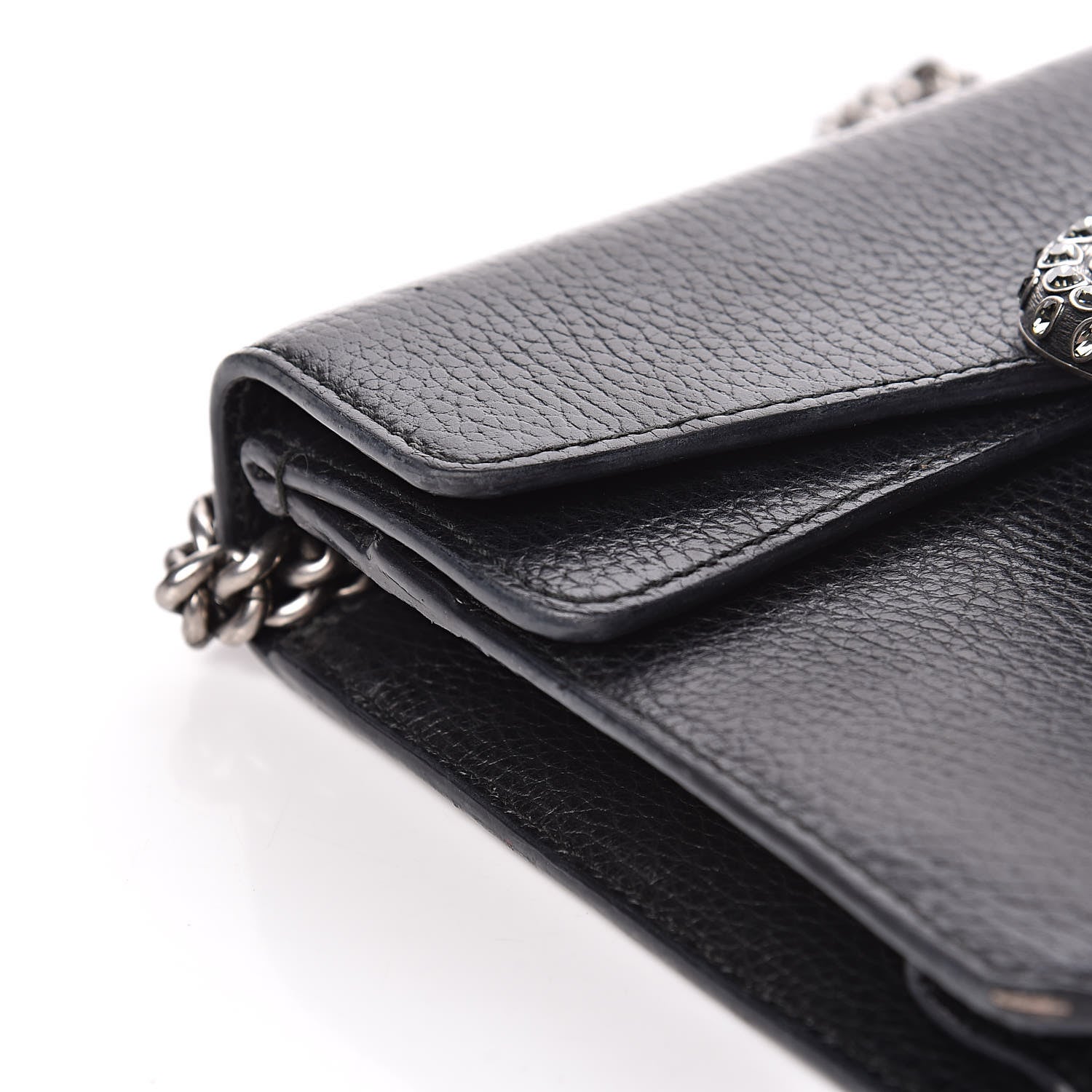 Gucci Calfskin Mini Dionysus Shoulder Bag Black 10 of 16