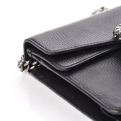 Gucci Calfskin Mini Dionysus Shoulder Bag Black 10 of 16