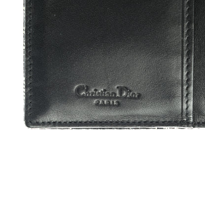 Christian Dior Monogram Dior Saddle Wallet Black 6 of 7