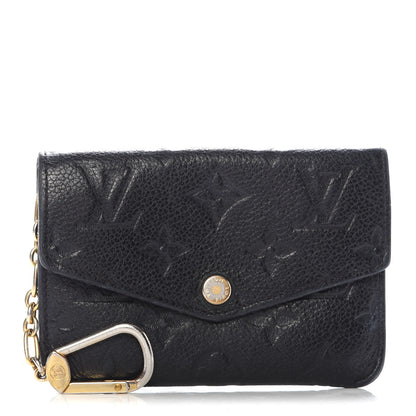 Louis Vuitton Empreinte Key Pouch Black 1 of 8