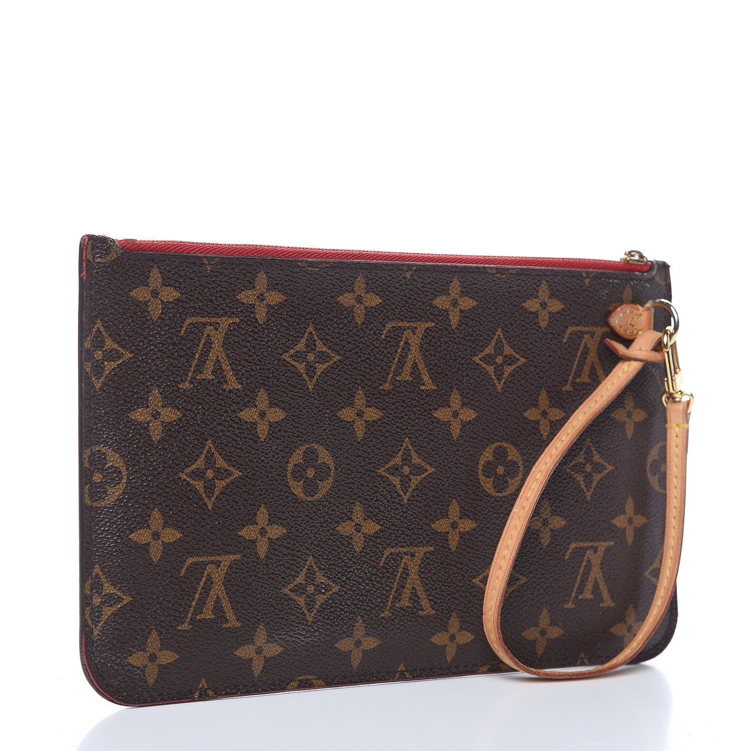 Louis Vuitton Monogram Neverfull MM GM Pochette Cherry 3 of 13