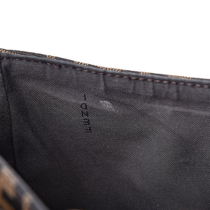 Fendi Zucca Vitello Artic Messenger Bag Tobacco Castagna 10 of 18