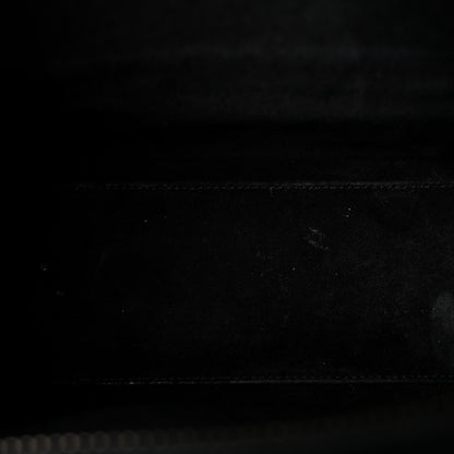 Celine Drummed Calfskin Nano Luggage Black 5 of 11