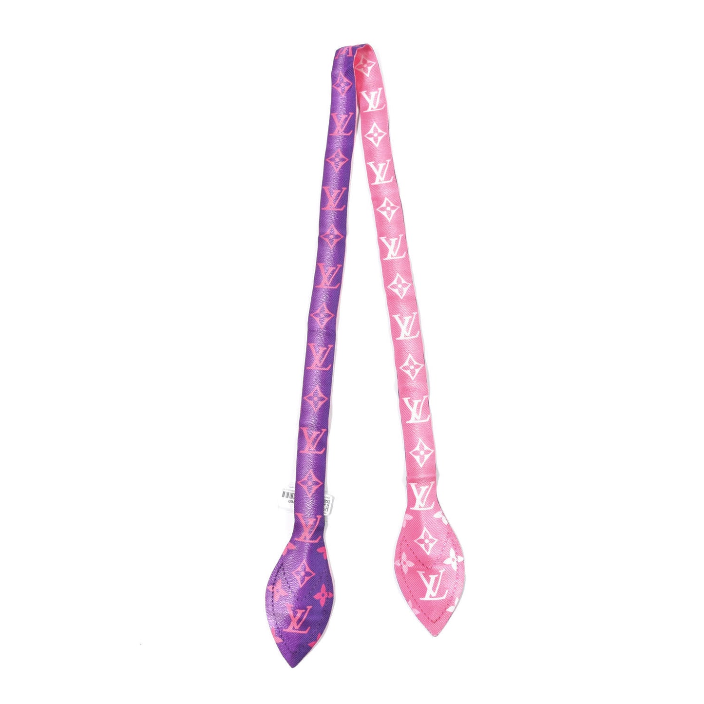 Silk Monogram Vuittamins Bandeau 3D Pink