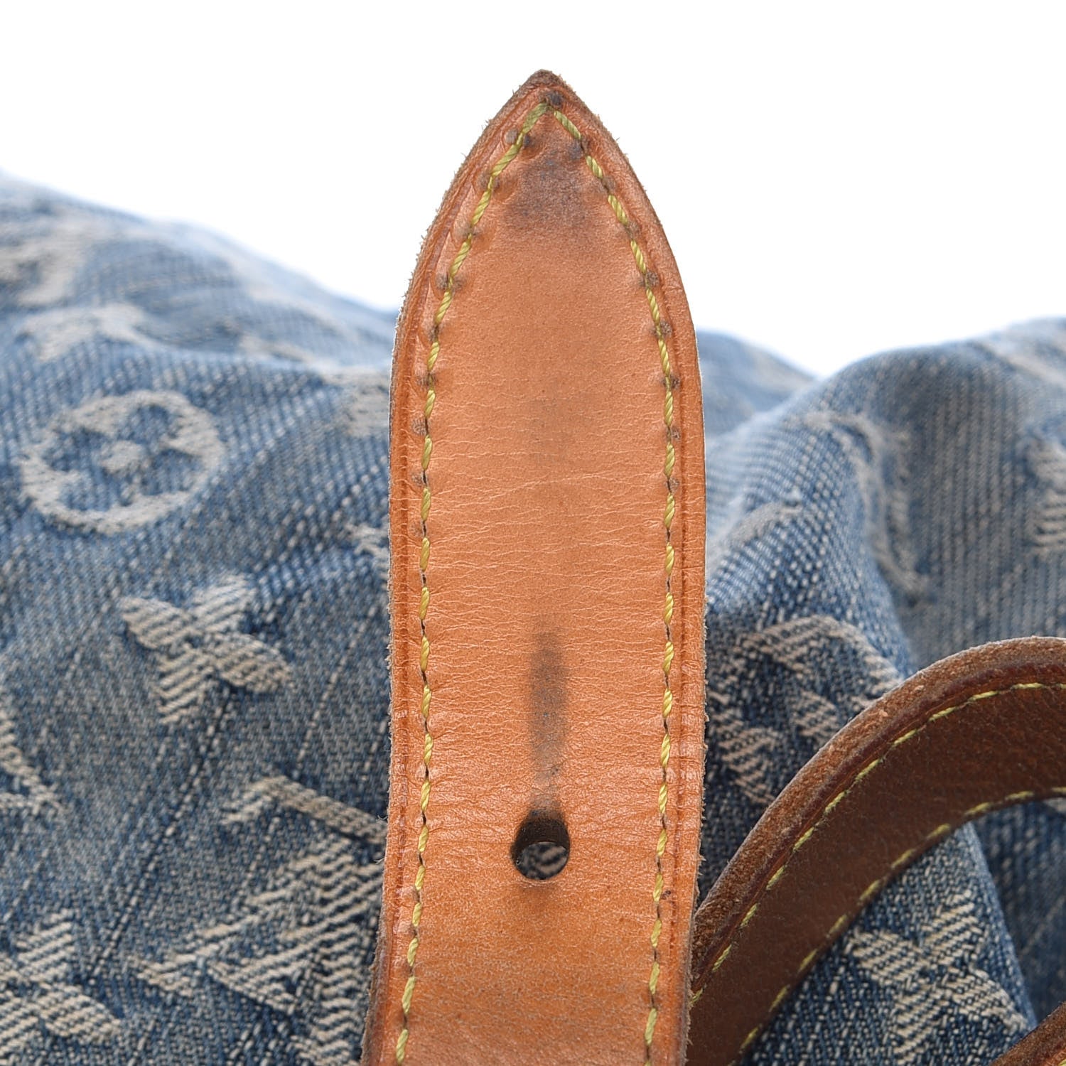 Louis Vuitton Denim Baggy GM Blue 9 of 23