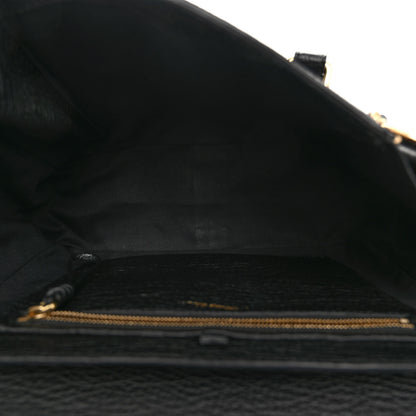 3.1 Phillip Lim Textured Calfskin Medium Pashli Satchel Black 5 of 9