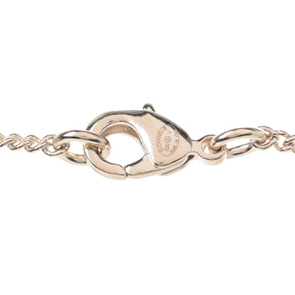 Chanel Crystal Pearl CC Lace Camellia Necklace Gold 4 of 4