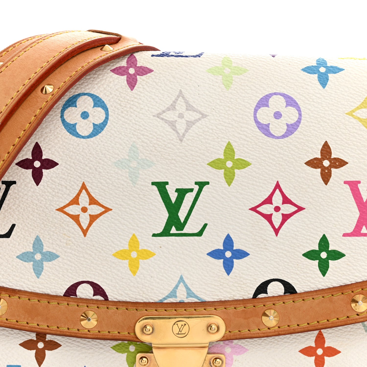 Louis Vuitton Monogram Multicolor Sologne White 6 of 13