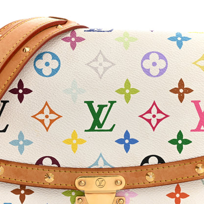 Louis Vuitton Monogram Multicolor Sologne White 6 of 13