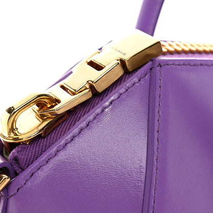 Givenchy Shiny Lord Calfskin Mini Antigona Ultraviolet 12 of 12