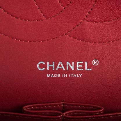 Chanel Caviar Quilted Jumbo Double Flap Dark Red 7 of 8