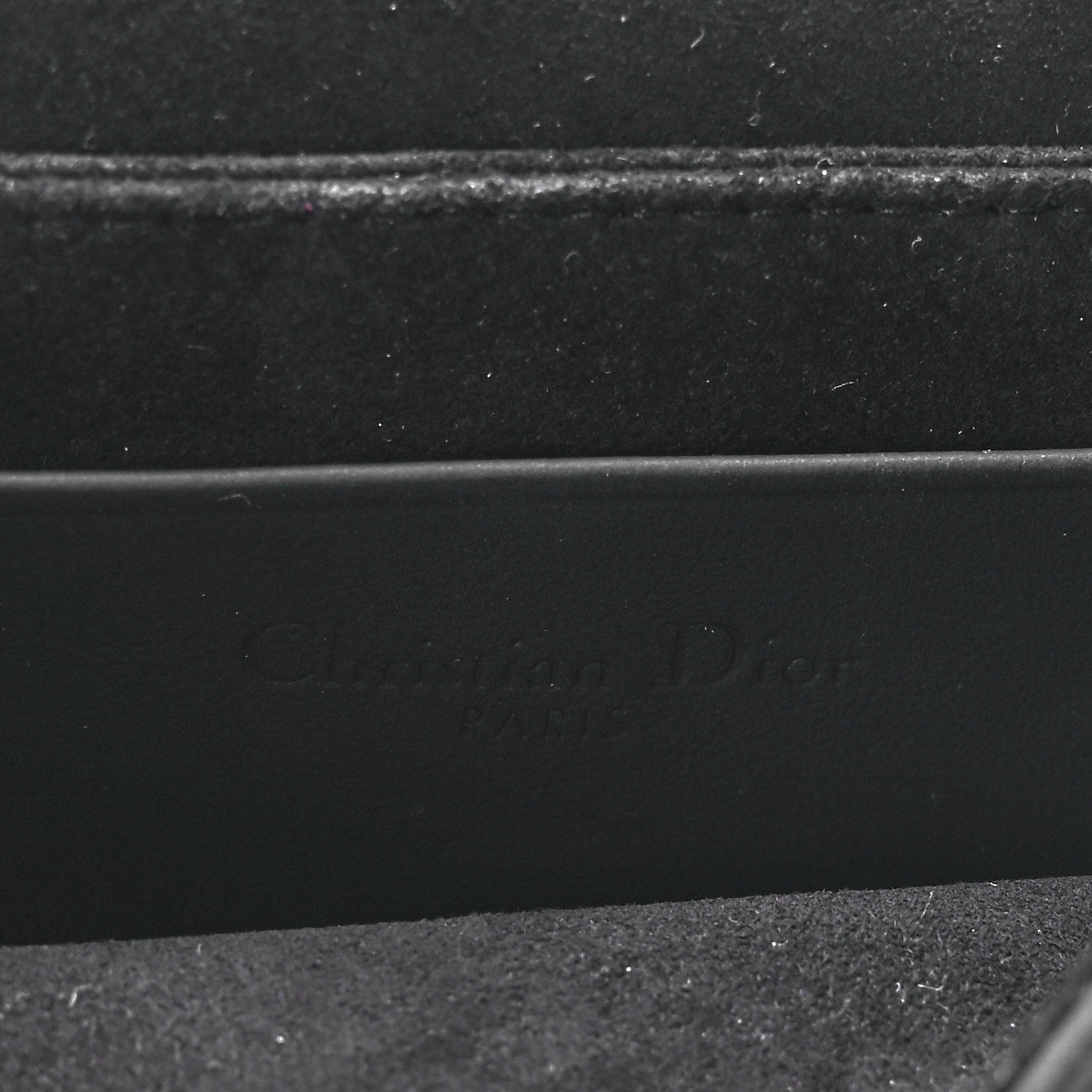 Christian Dior Ultra Matte Calfskin Cannage Mini Waist Pouch on Chain Black 6 of 9