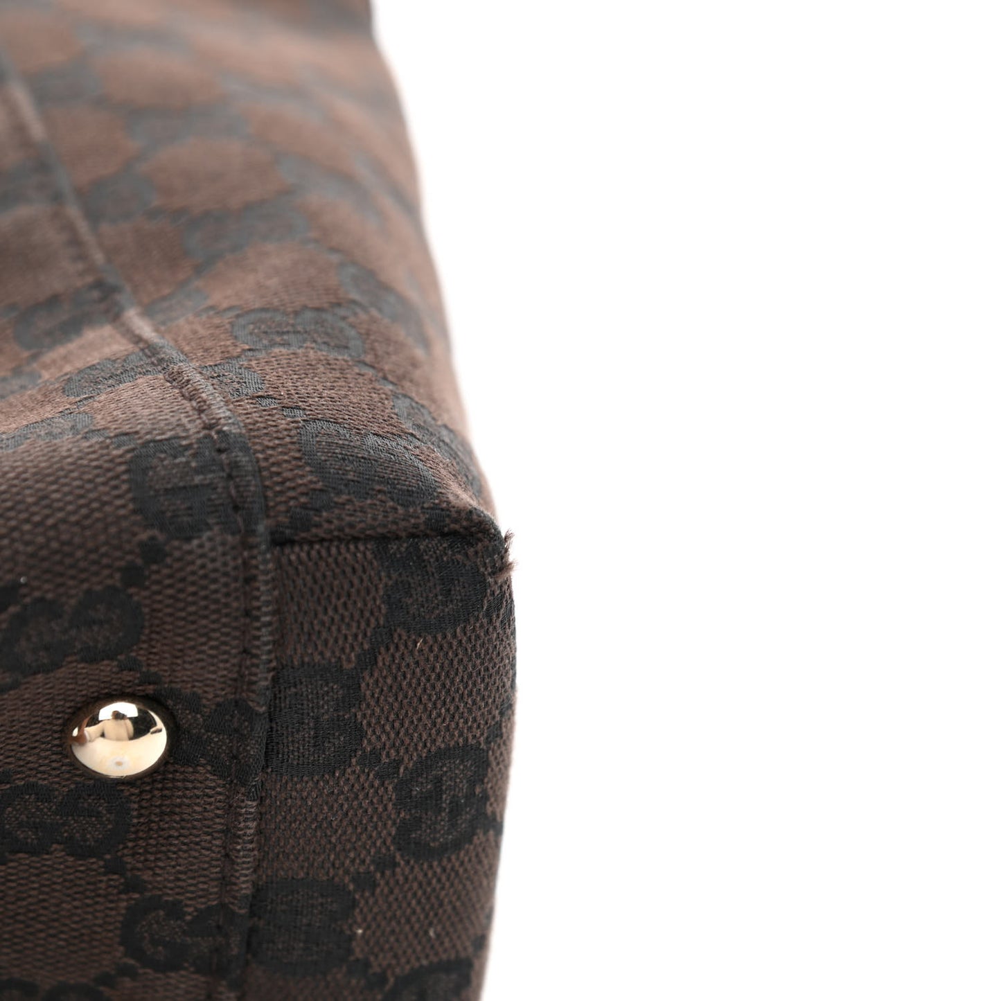 Monogram Crest Tote Brown