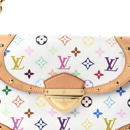 Louis Vuitton Monogram Multicolor Beverly MM White 10 of 10