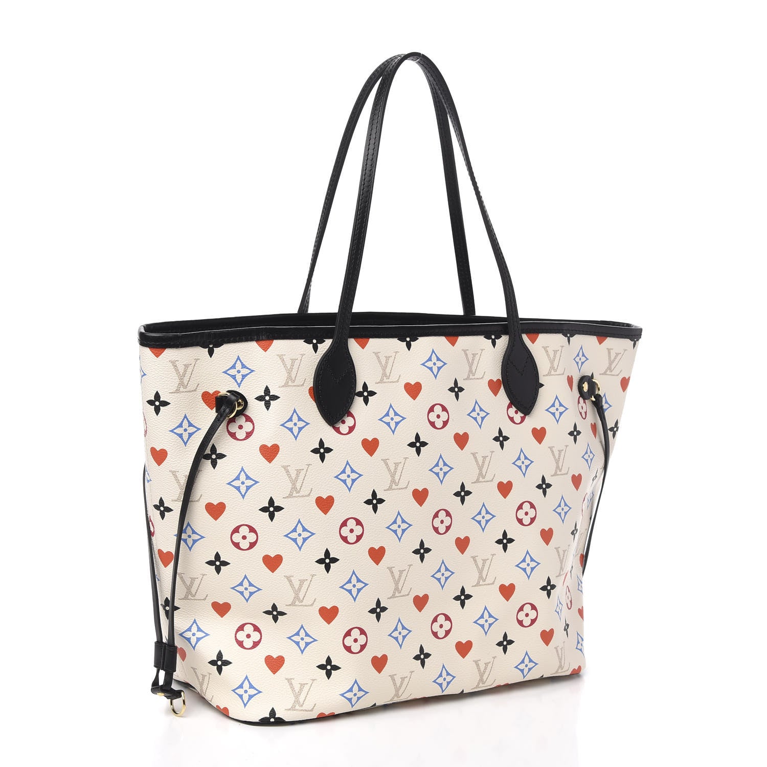 Louis Vuitton Game On Neverfull MM White 3 of 10