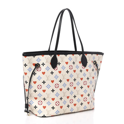 Louis Vuitton Game On Neverfull MM White 3 of 10
