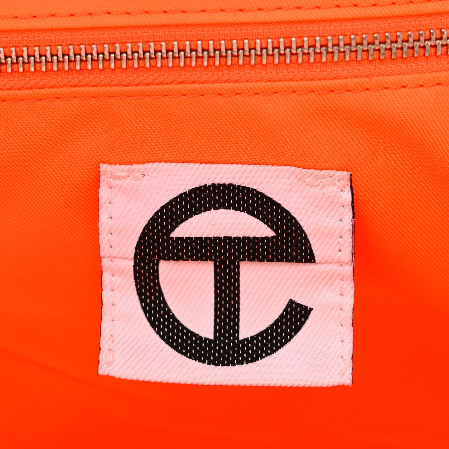 Telfar Vegan Leather Large Shopping Bag Orange 6 of 18