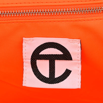 Telfar Vegan Leather Large Shopping Bag Orange 6 of 18