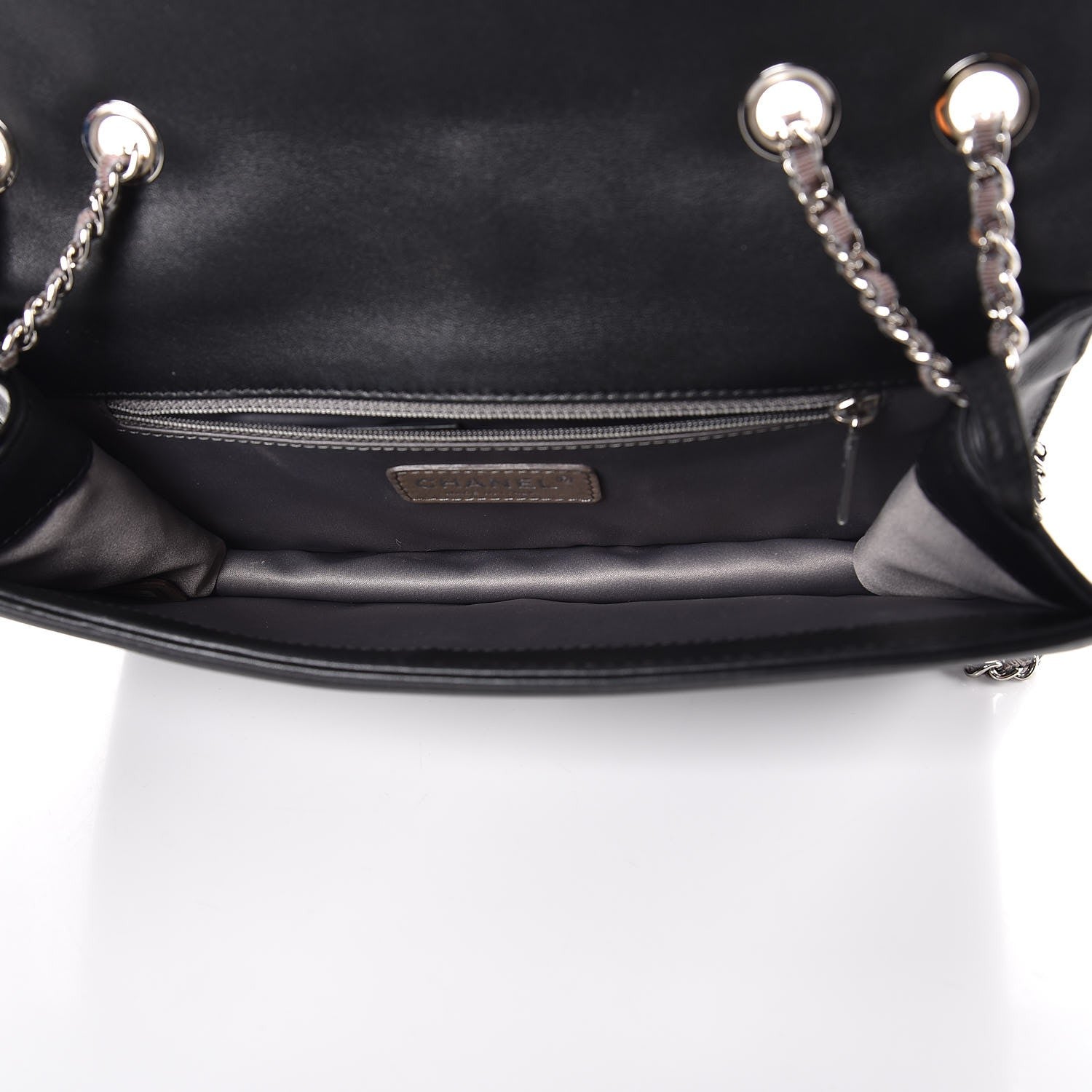 Chanel Vinyl Small Lipstick Flap Black 5 of 8