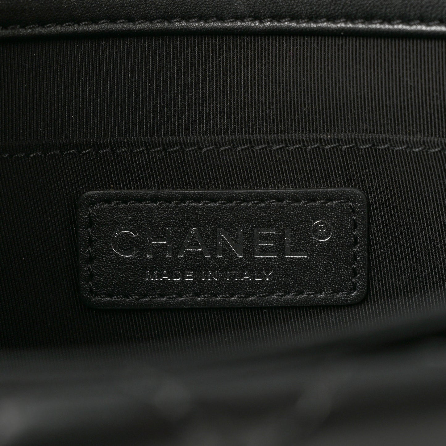 Lambskin Quilted Fold Up Again Clutch Black
