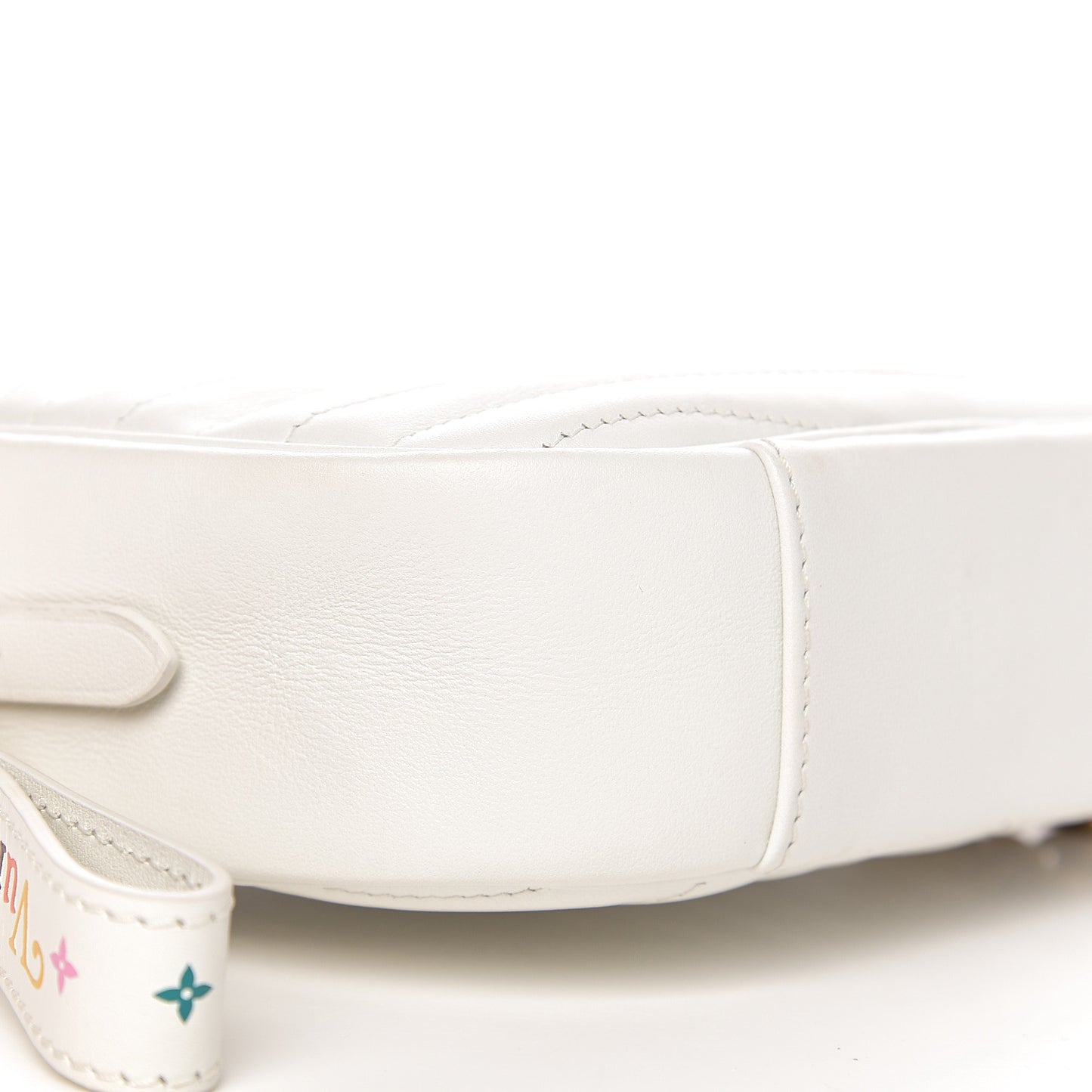 Calfskin New Wave Camera Bag White