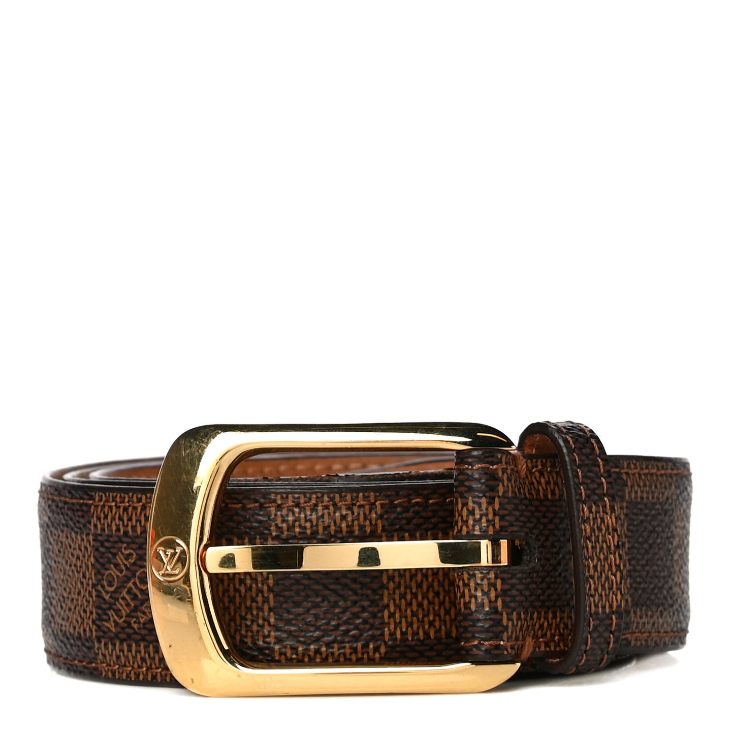 Damier Ebene 30mm Ellipse Belt 90 36