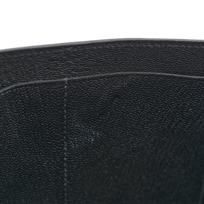 Hermes Chevre Mysore Kelly Wallet To Go Black 12 of 12