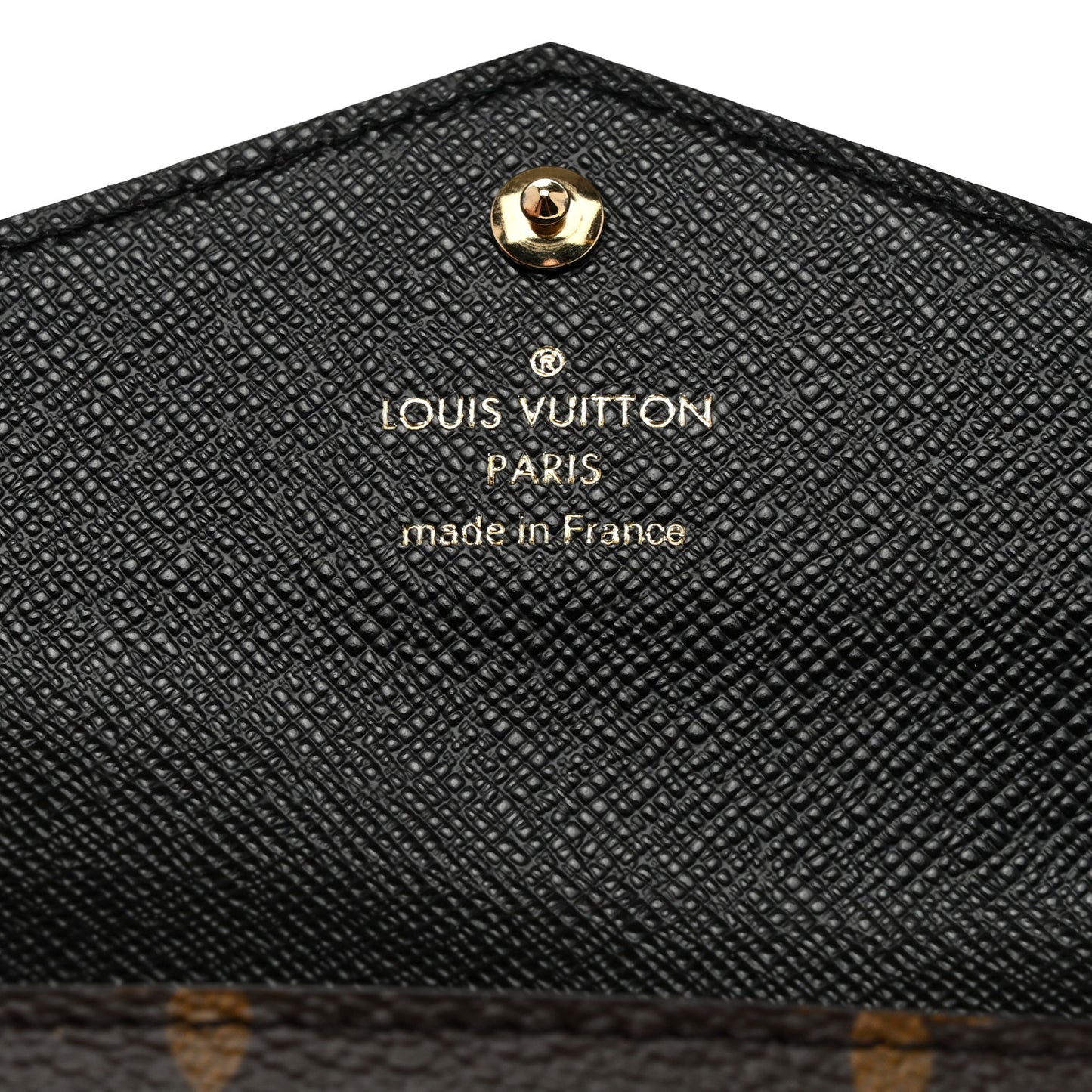 Monogram Daily Organizer Envelope Insert Black
