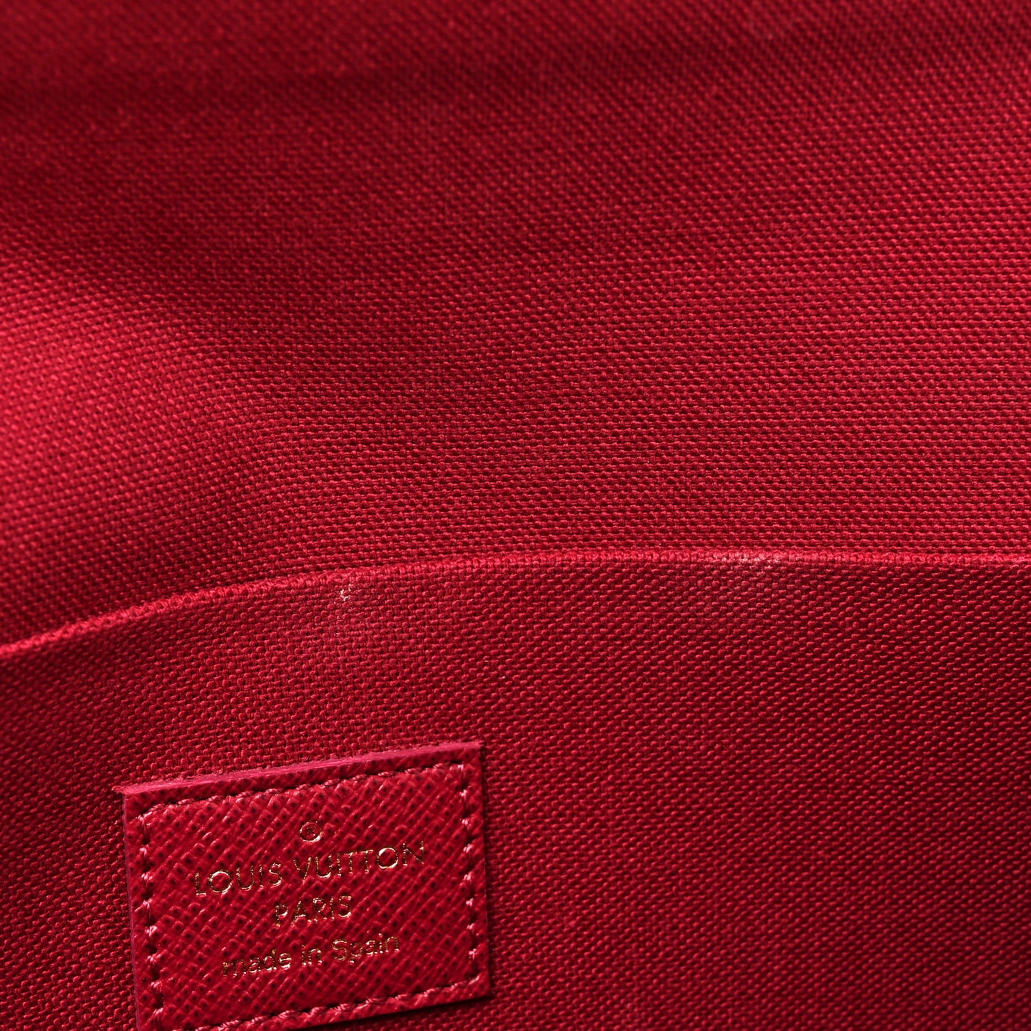 Monogram Pochette Felicie Chain Wallet Fuchsia