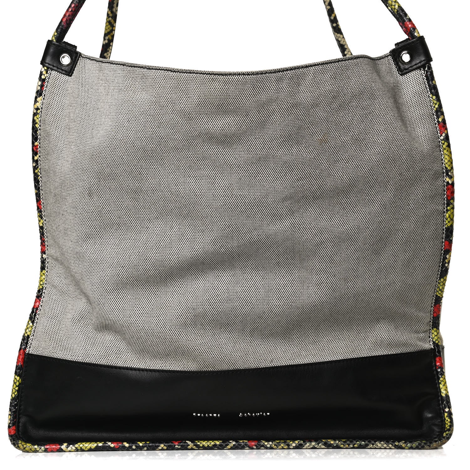 Proenza Schouler Ayers Canvas Large Tote Grey Multicolor 7 of 15