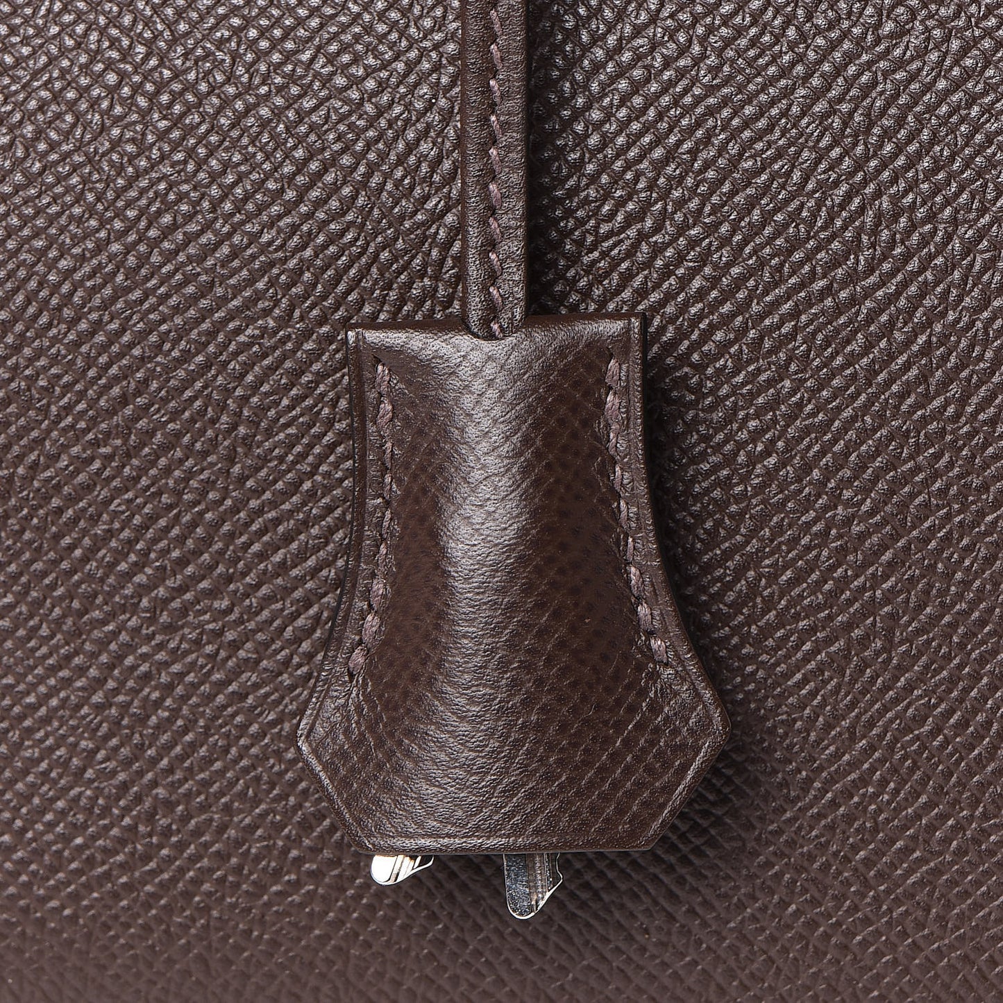 Epsom Birkin 35 Chocolate