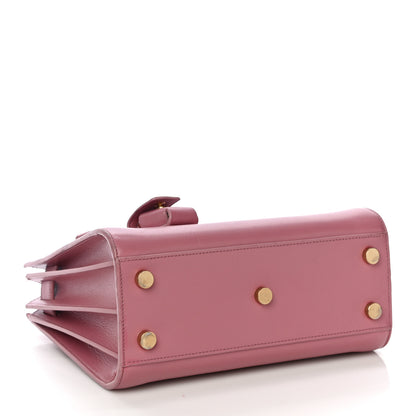 Saint Laurent Calfskin Nano Sac De Jour Rose Dark 4 of 29