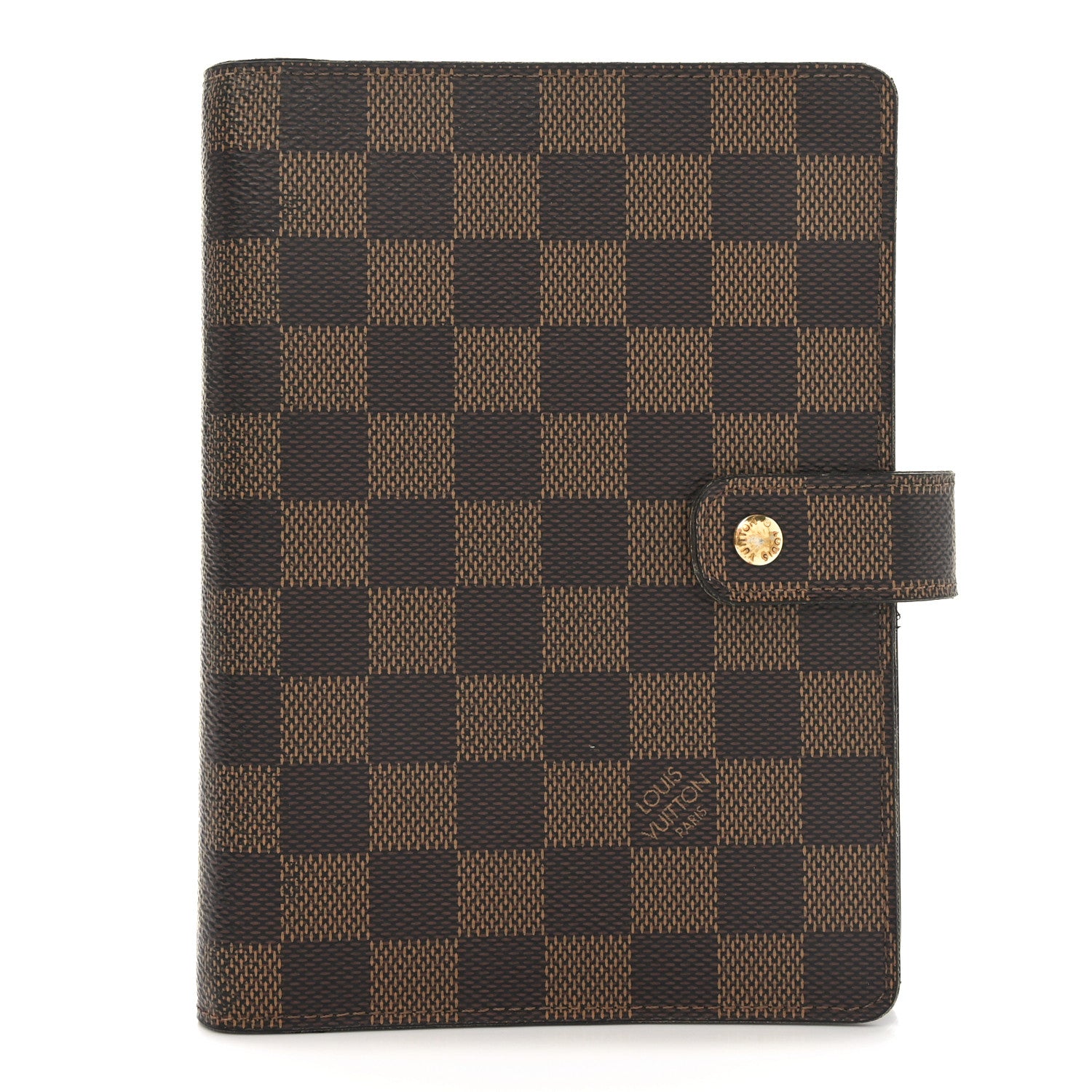 Louis Vuitton Damier Ebene Medium Ring Agenda Cover 1 of 6