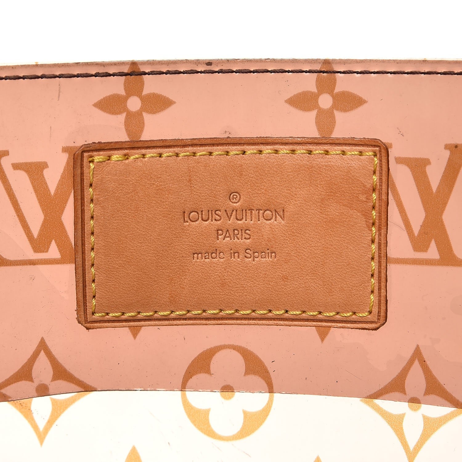 Louis Vuitton Vinyl Cabas Sac Ambre GM 6 of 19
