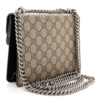 Gucci GG Supreme Monogram Mini Dionysus Shoulder Bag Black 3 of 12